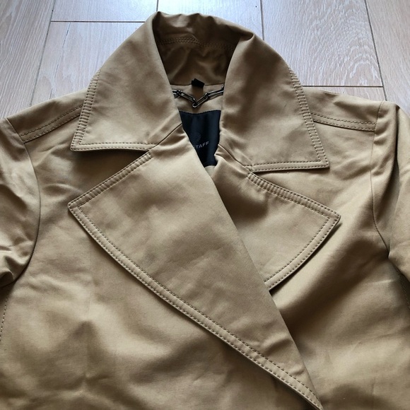 Belstaff Classic Trench Coat in Tan Italian Size 36 / US women’s XXS - Picture 6 of 14
